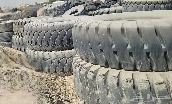 Tire big size and Heavy Size اطار فرات 1
