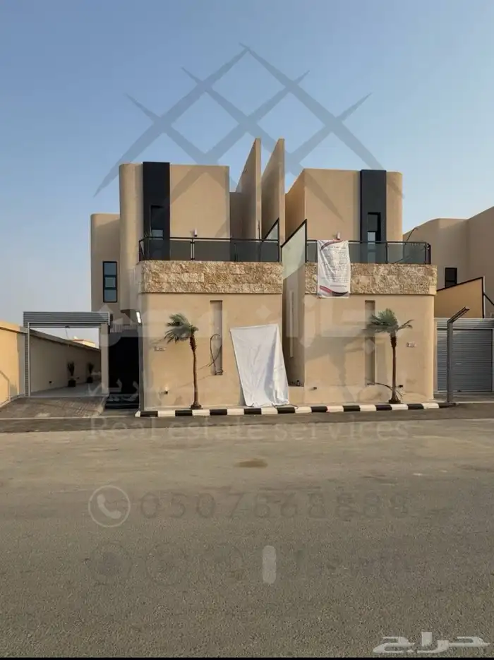 فيلا دوبلكس بتصميم فاخر في محافظة ابو عريش 0