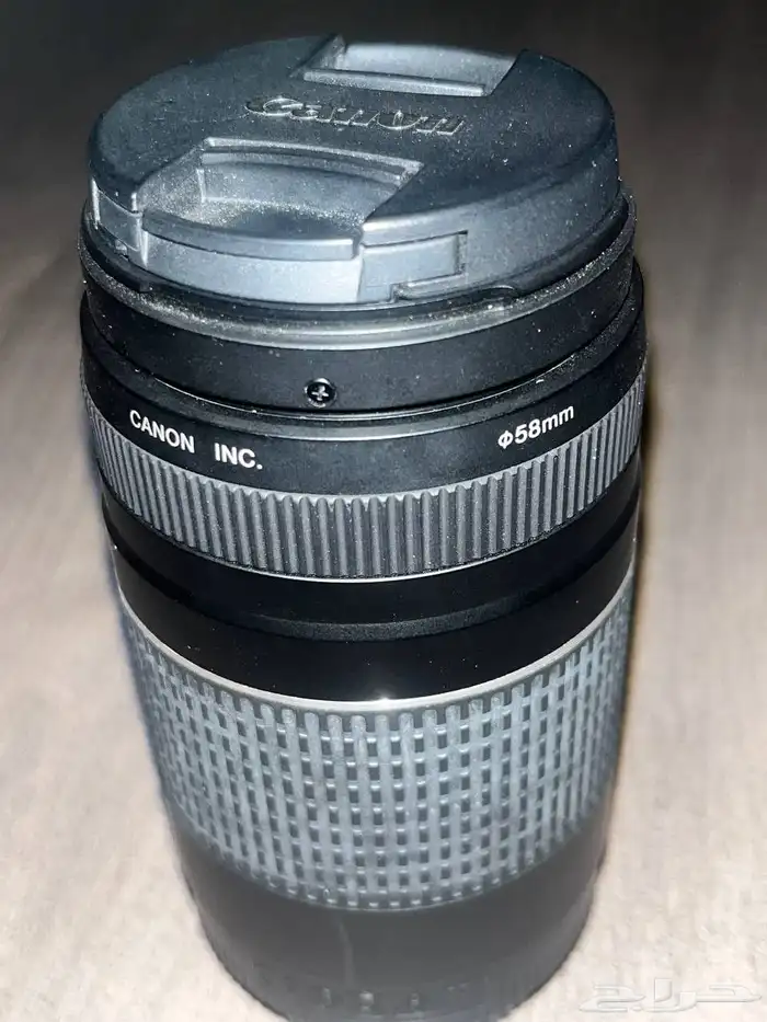 عدسة كمرا كانون تكبير. نظيفة استخدام بسيط تكبير 75-300mm 5