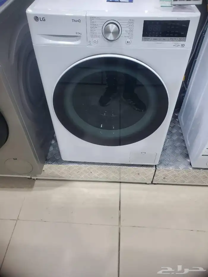 غساله ملابس LG اتوماتيك كامله جديده ما اشتغلت نهائيا 2