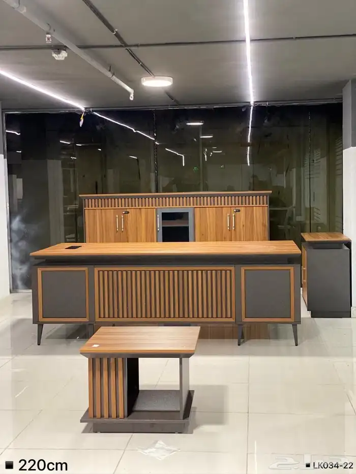 مكتب موظفين و مكاتب إدارية ( سكرتارية ) و كراسي مكتبي جديد 46