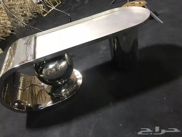 اعمال الاستانلس الاستيل فضي وذهبي للفنادق والمطاعم 3