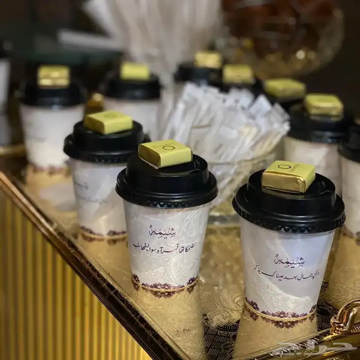 طباعه اكواب ورقيه واستيكرات 0