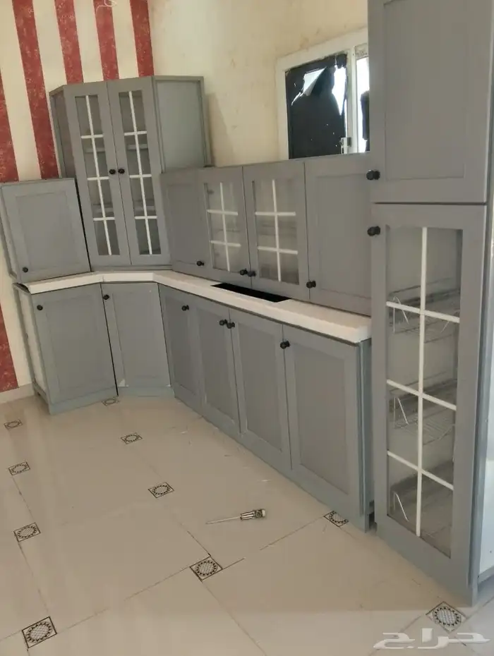 دولاب مطبخ مجدد نوع صاج 0