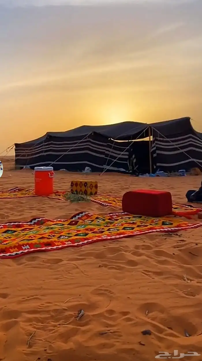 بيت شعر اعمده خشب مقورن 6 11  تم البيع 2