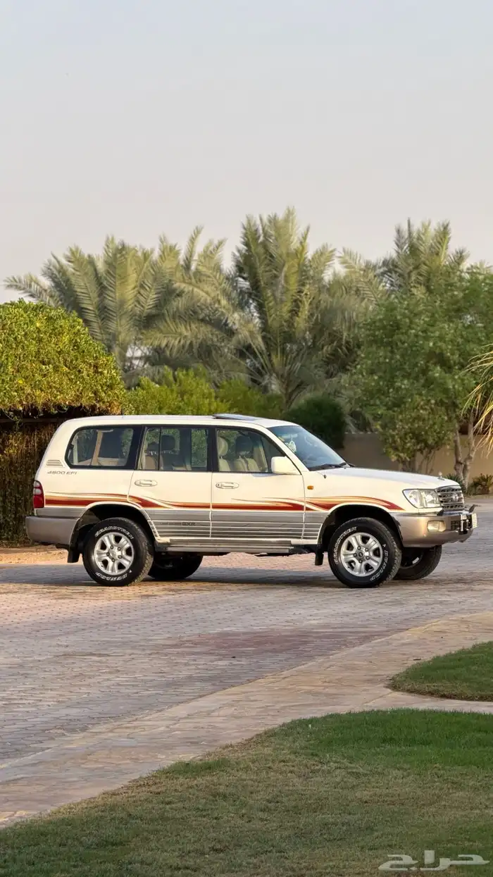 لاندكروزر 2005 وارد البازعي فل كامل قير عادي GXR فل 10