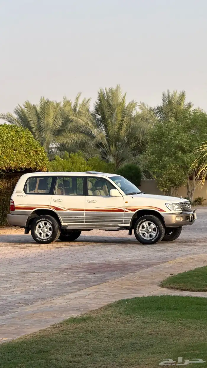 لاندكروزر 2005 وارد البازعي فل كامل قير عادي GXR فل 15