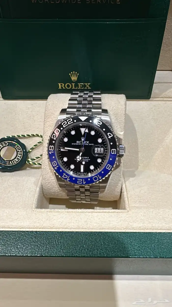 رولكس باتمان 2024 كالجديد للبيع Rolex batman 2024 like new 4