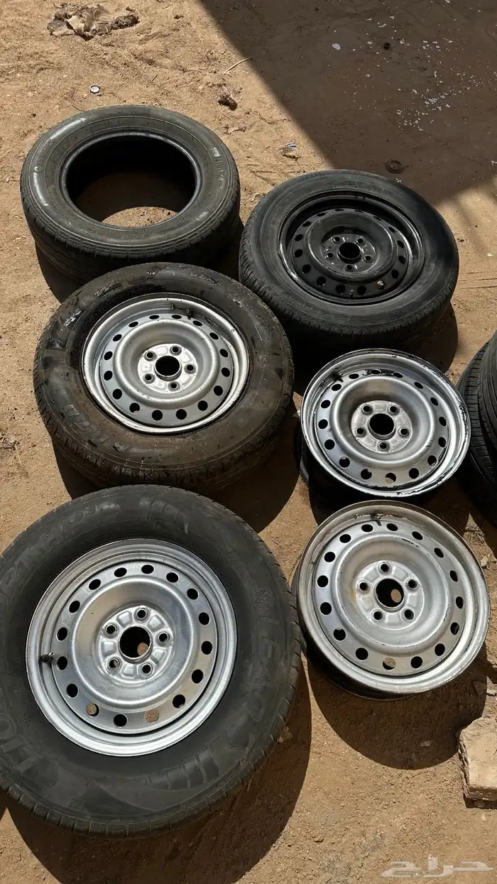 جنوط وكفرات هايلكس مقاس 15 3