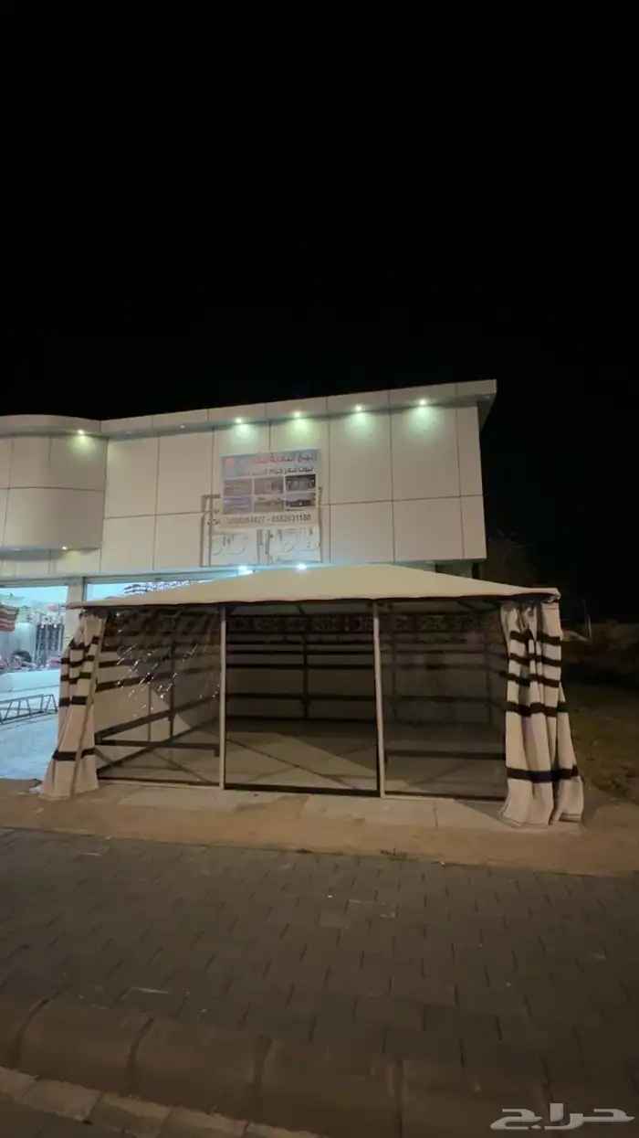 بيوت شعر على هيكل حديد 6