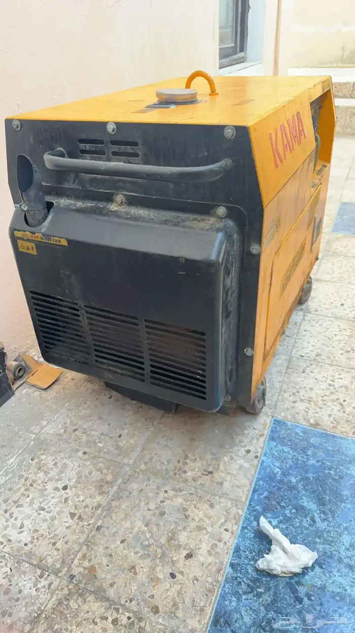مطور كهرب ديزل حجم 5000 شغال ونظيف 1