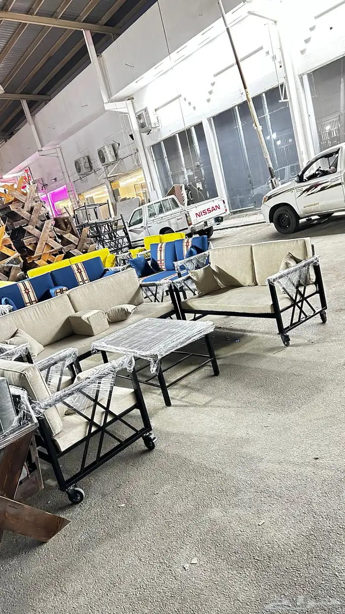 جلسات خارجية كراسي حديد كراسي حوش كراسي سطح جلسة خارجية 4