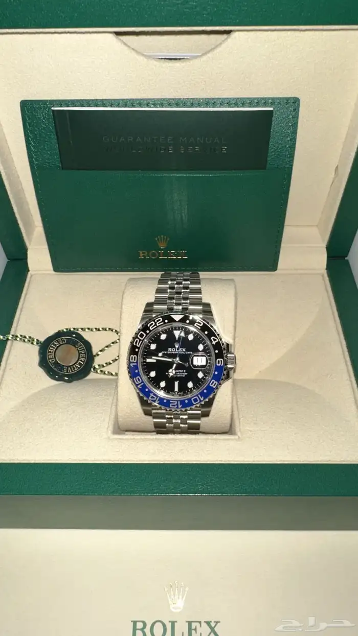 رولكس باتمان 2024 كالجديد للبيع Rolex batman 2024 like new 2