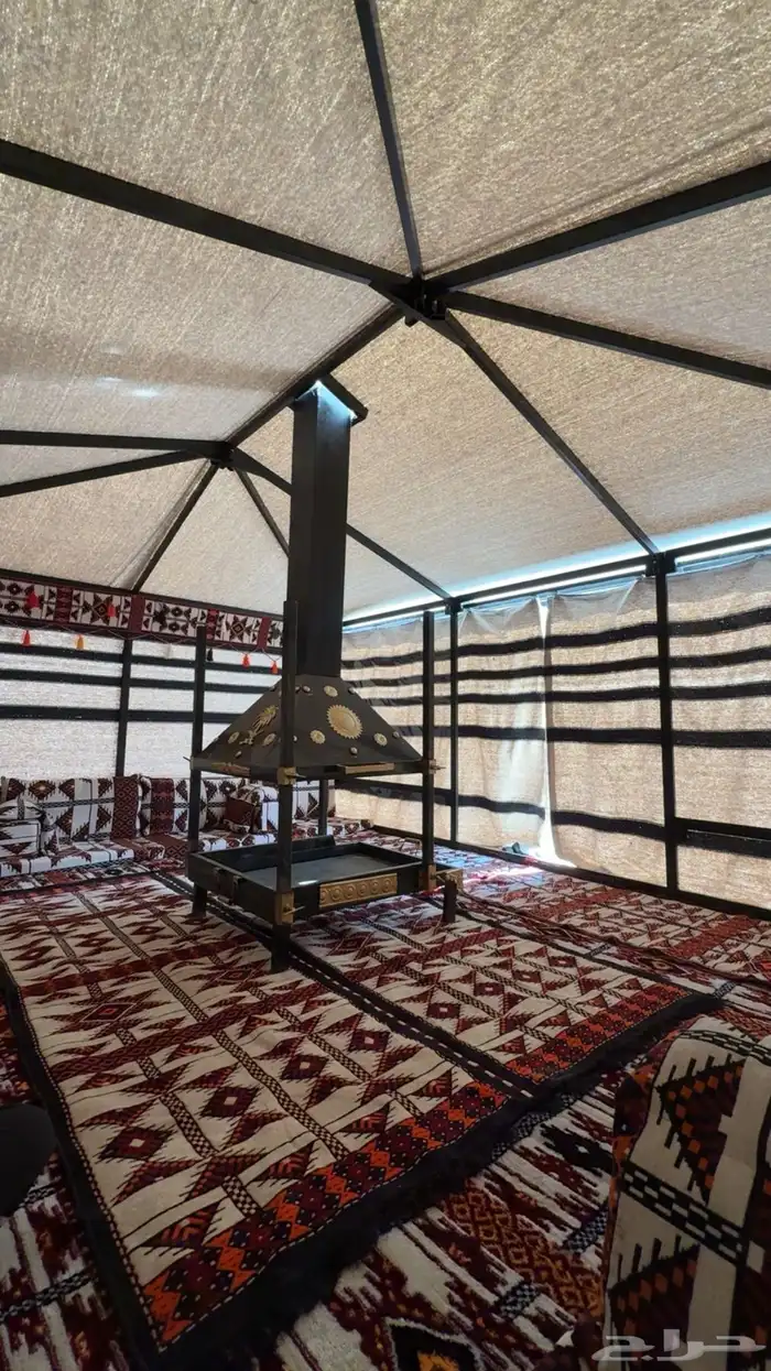 بيوت شعر على هيكل حديد 3