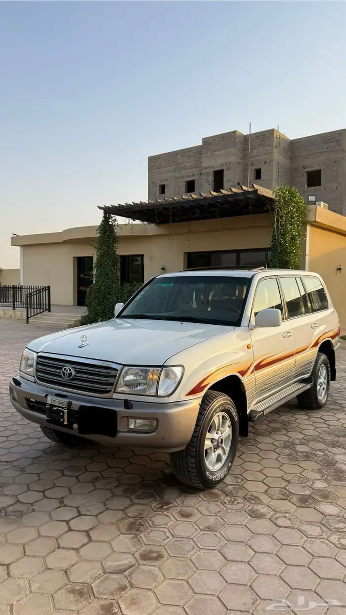 لاندكروزر 2005 وارد البازعي فل كامل قير عادي GXR فل 13