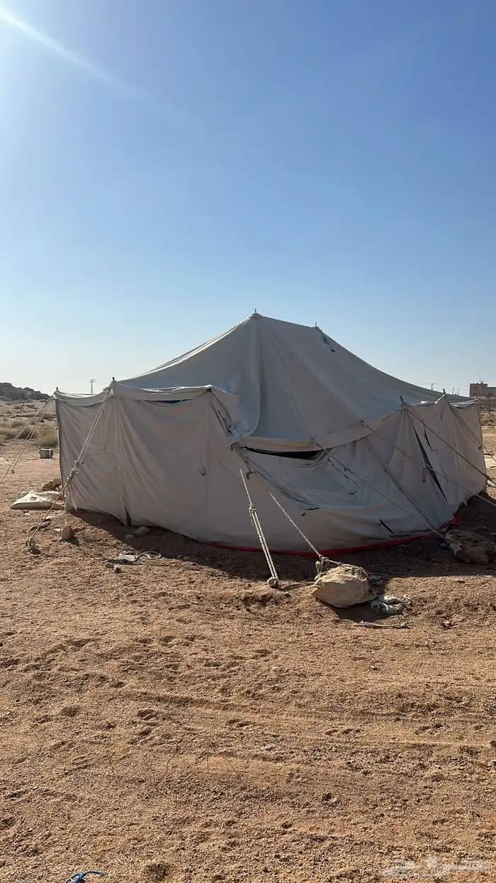 خيمه عمودين مابه ال شق بسيط من فوق 3