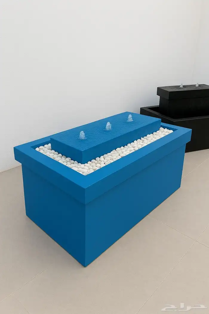 شلالات نوافير وأحواض فايبر جلاس بجودة عالية وتصميم حسب 7