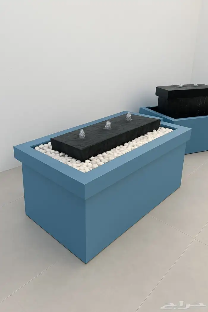 شلالات نوافير وأحواض فايبر جلاس بجودة عالية وتصميم حسب 2