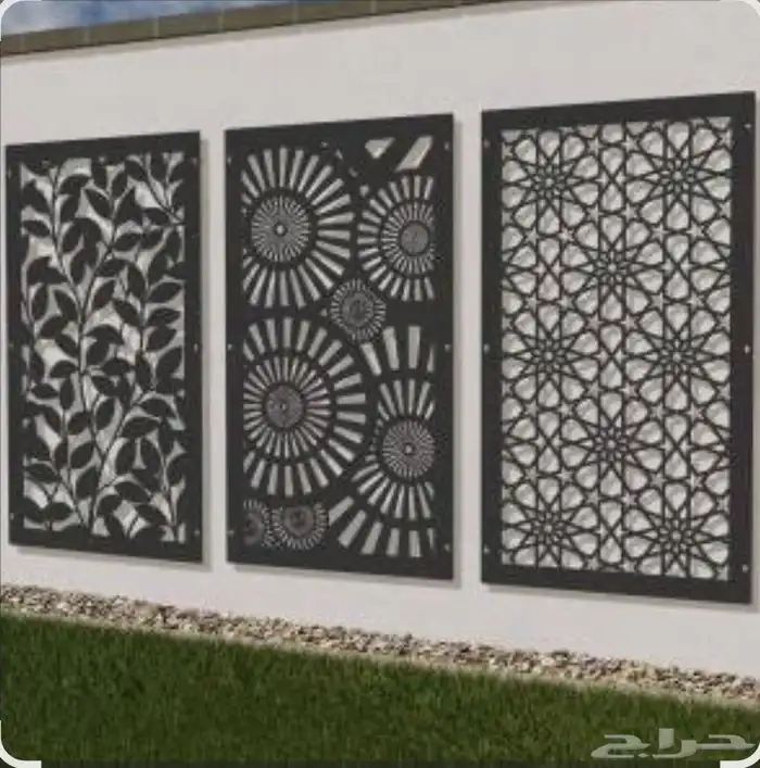 مظلات وسواتر برجولات جلسات شبابيك ليزر 1