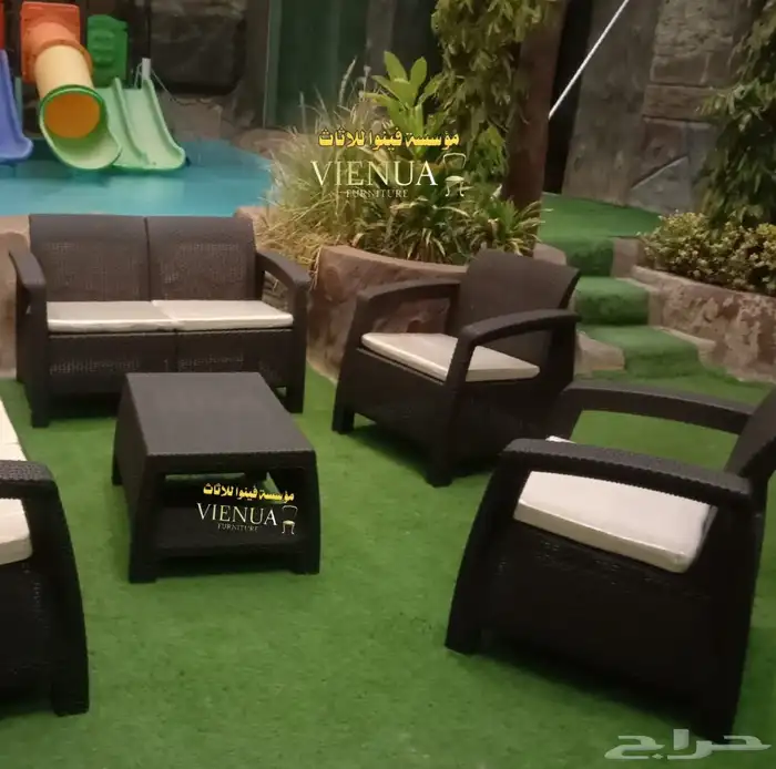 جلسات خارجيه طاولات حدائق وكافيهات 9