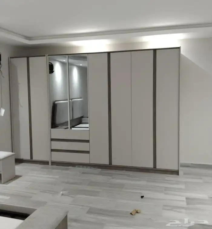 تر يب غرفة النوم فرمات عمار  خشب 6