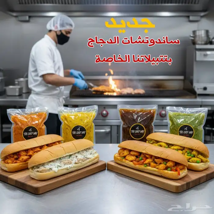 تدريب عمالة مطاعم صوصات وتتبيلات لجميع أنواع الوجبات السريعة 4