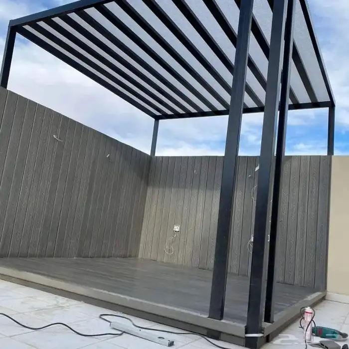 مظلات وسواتر برجولات جلسات شبابيك ليزر 14