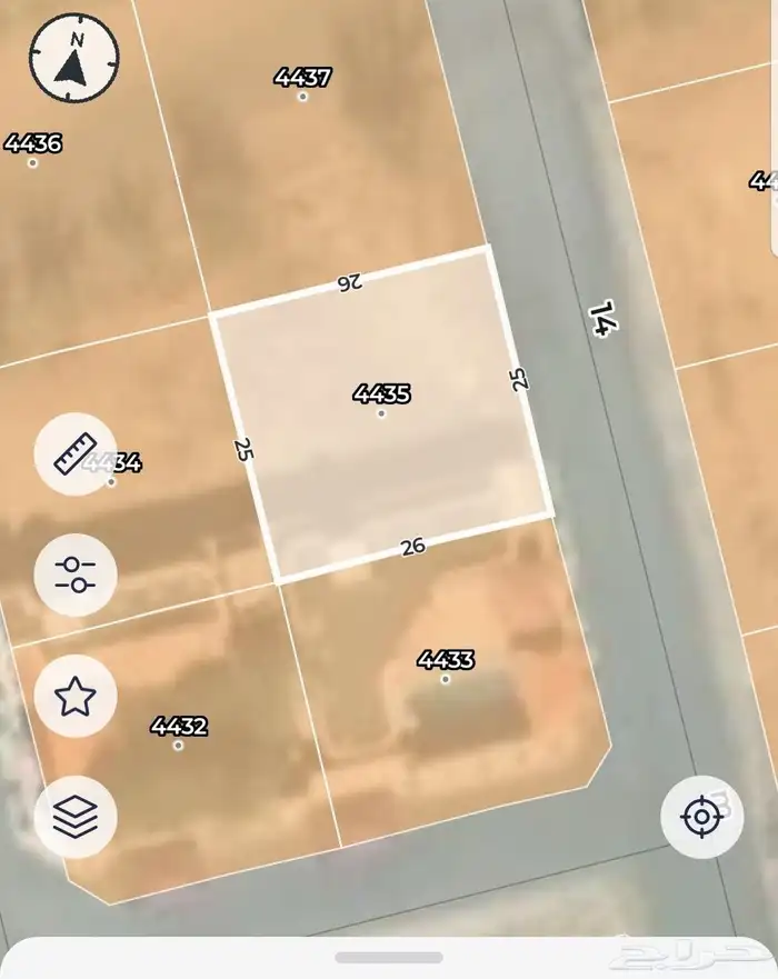 ارض للبيع مستوية في الملك فهد 0