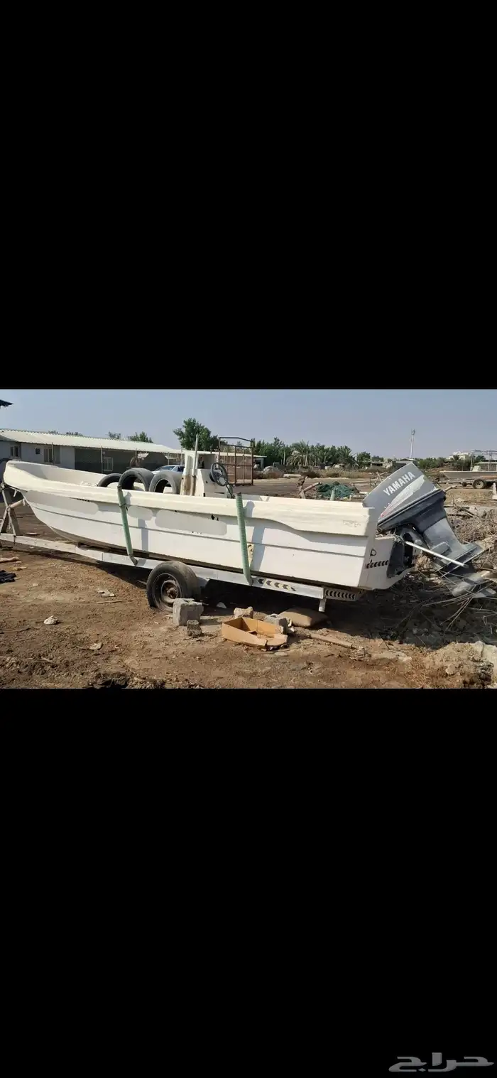 زورق الفردان 22 مكينة 75 ياماها 0