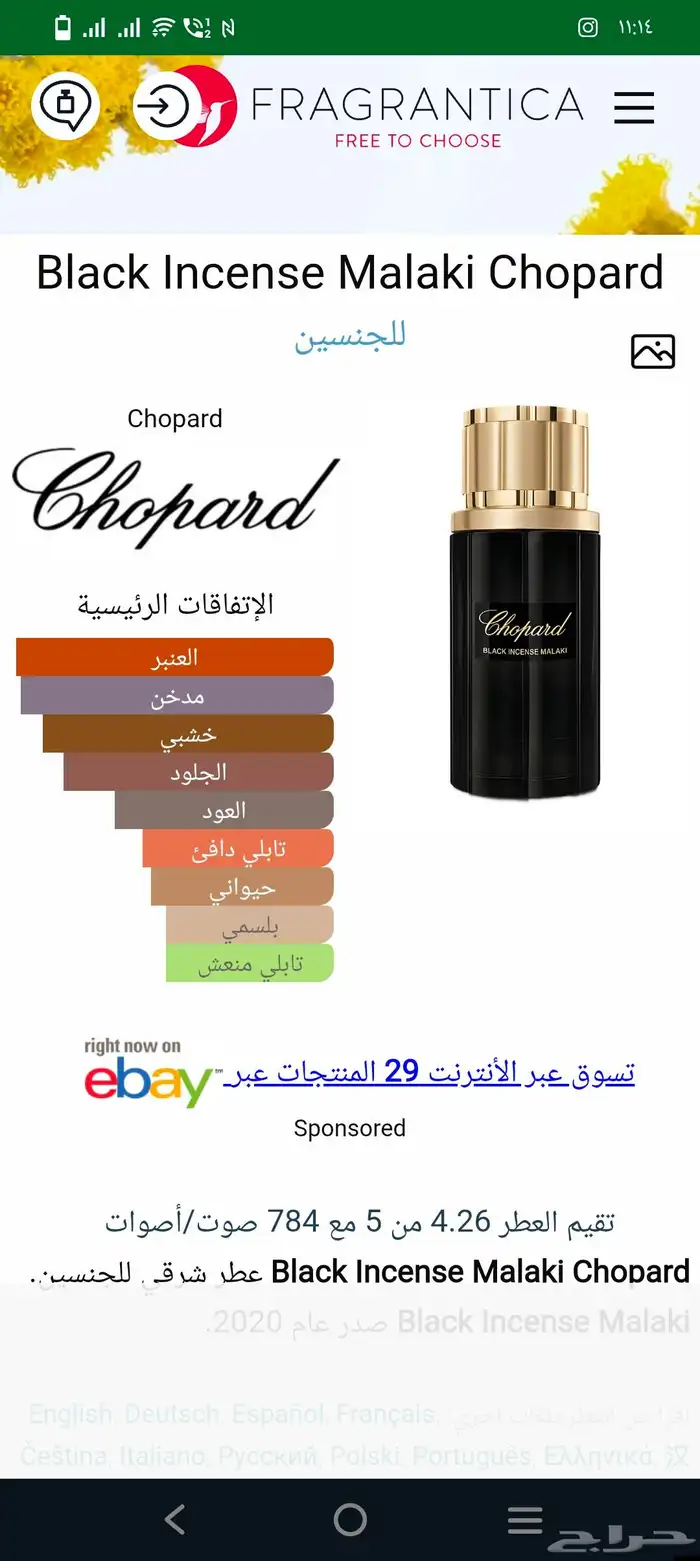 عطر شوبارد بلاك اسنس تستر 100مل 2