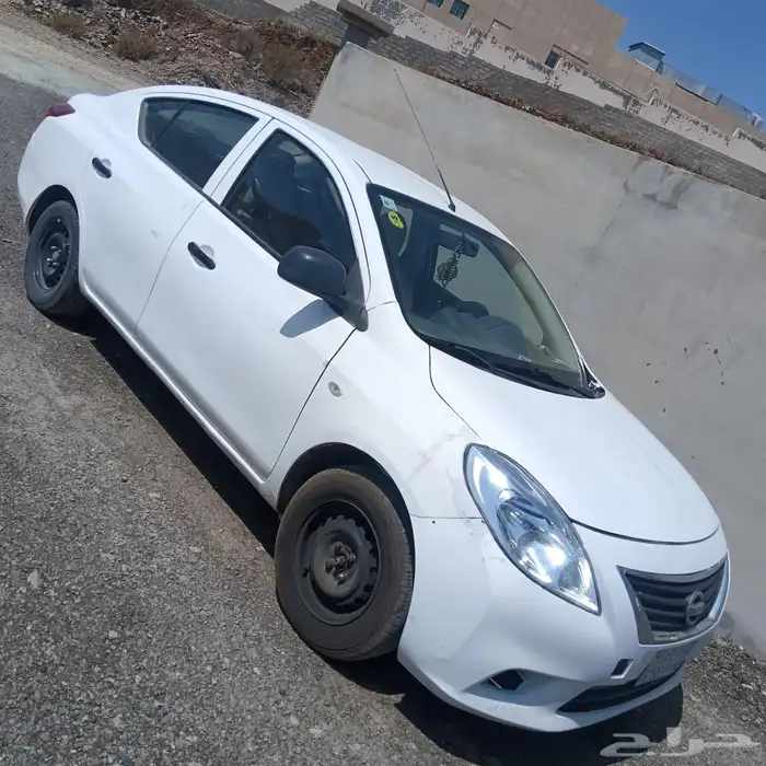 للبيع نيسان صني الشكل الجديد مرشوش علا شان الفحص الحد 2012 1