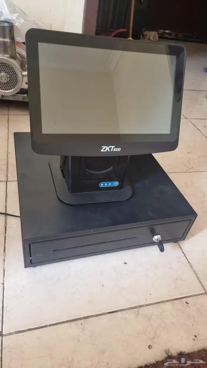 جهاز كاشير مع درج النقود وطابعة مدمجة 0