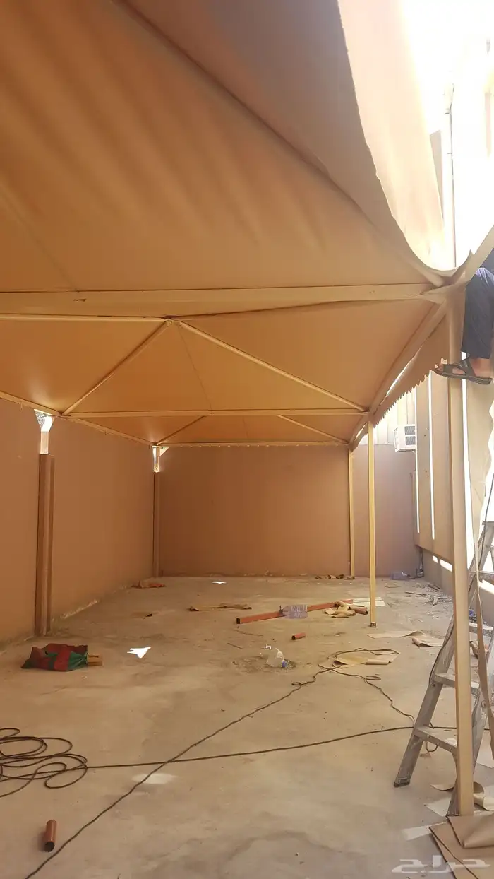 مقاولات الشرقيه السواتر والمظلات والجلسات الخارجيه ترميم بنا 0