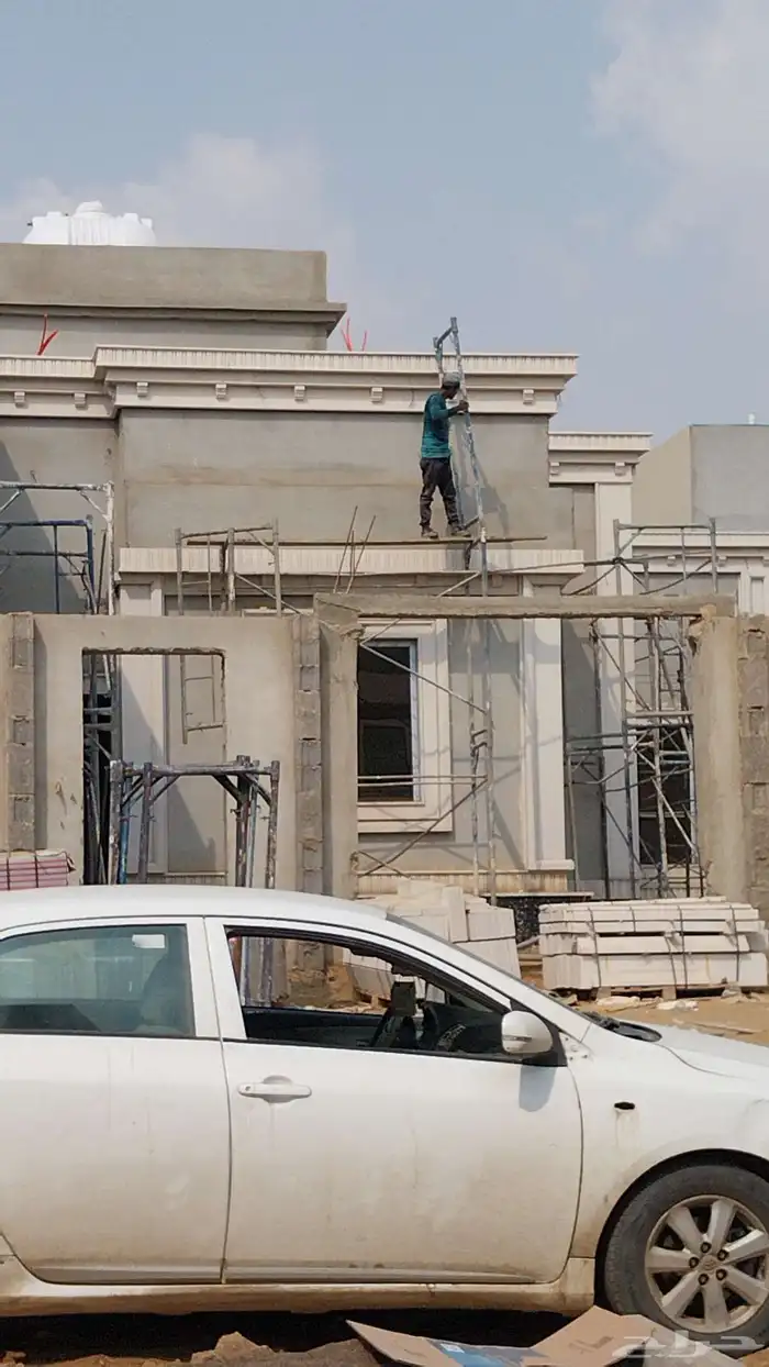 جازان صبيا المحمديه. تنظيف واجهات. حجر رخام 1