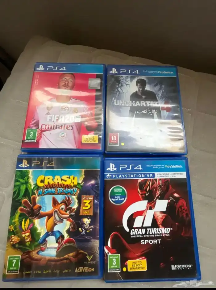 للبيع اشرطه نظيفه ولم تستعمل بالحبه او كلها 0