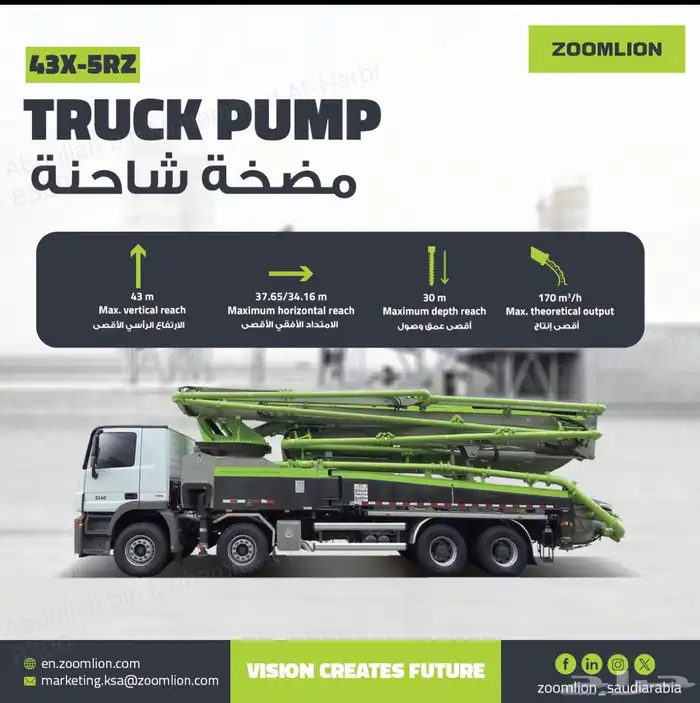 معدات الخرسانة اصفار من خلاطات ومضخات بأسعار منافسة 1