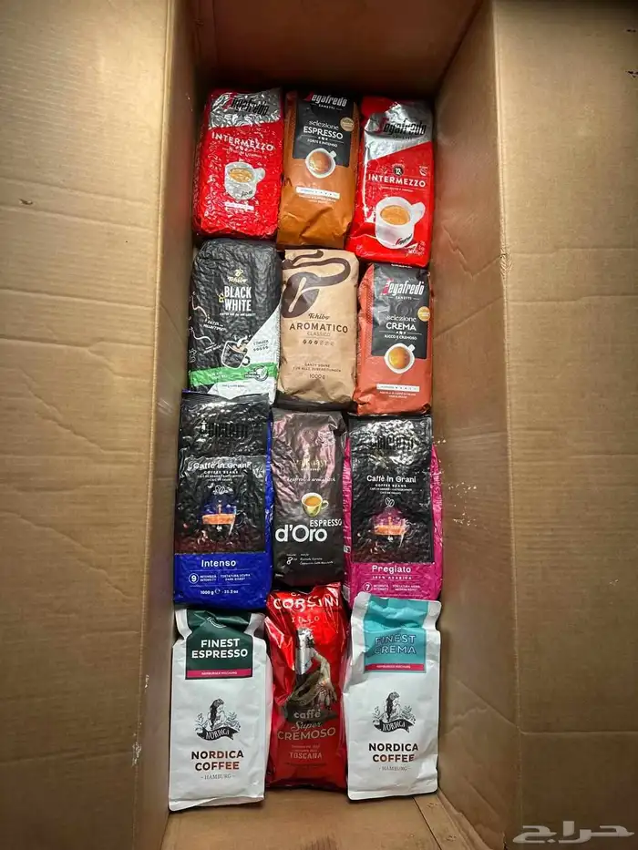 كبسولات نيسبريسوا وحبوب قهوة مستورده لافازا Lavazza وغيرها 0