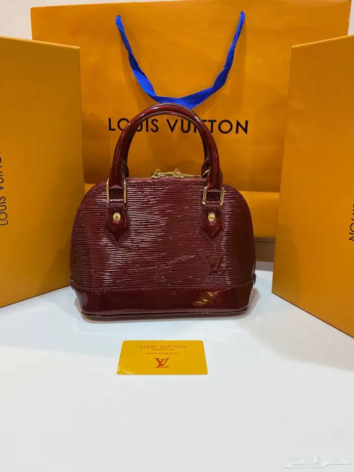 حقيبة لويس فويتون ألما بي بي   Louis Vuitton Alma BB Bag 11