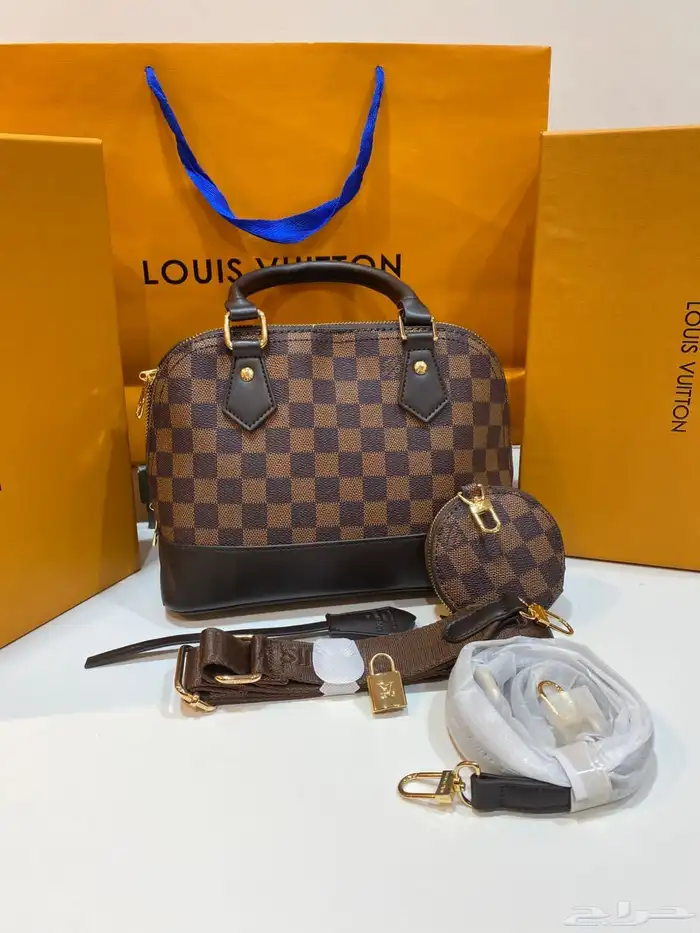 حقيبة لويس فويتون ألما بي بي   Louis Vuitton Alma BB Bag 3