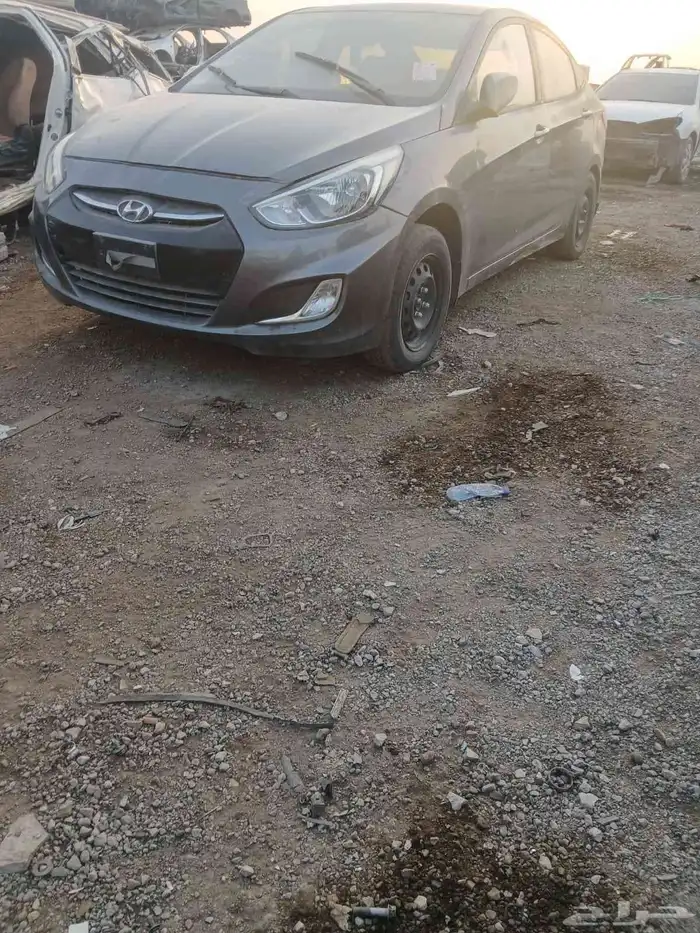 تشليح العنزي قطع غيار هونداي مديل 2015 4