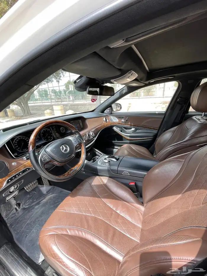 مرسيدس S500 AMG فل كامل   موديل 2015   للبيع على حالتها 4