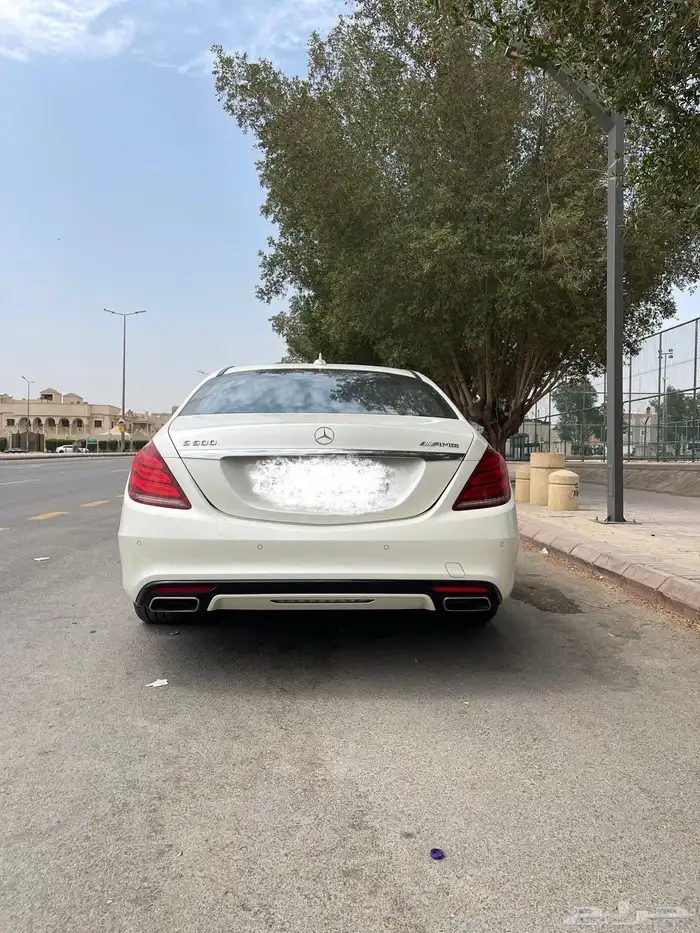 مرسيدس S500 AMG فل كامل   موديل 2015   للبيع على حالتها 3