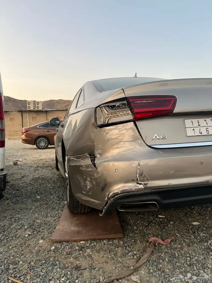 اودي 2018 A6 مصدوم 9