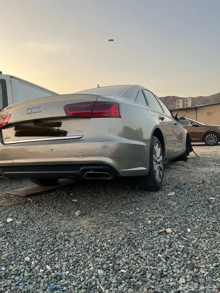 اودي 2018 A6 مصدوم 4