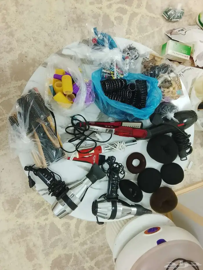 سخان شمع اليدين والرجلين وسخان شمع الوجه وسشوار 7