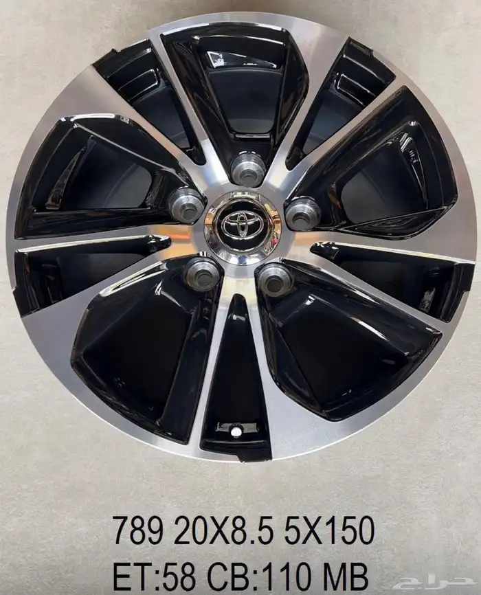 يوجد لدينا جميع انواع الجنوط وجميع مديلات السيارات 69