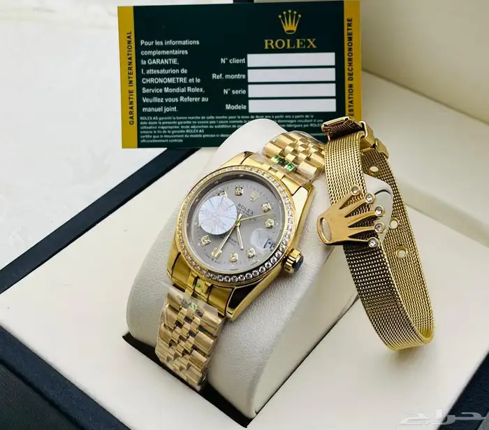 أطقم رولكس نسائية Rolex 7