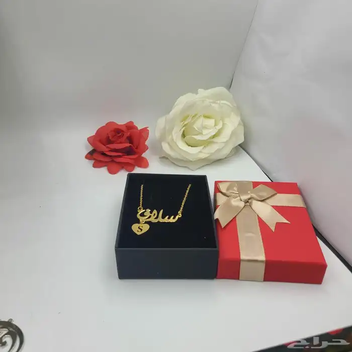 سلسله بلاسم حسب الطلب مطلي بذهب او الفضه 5