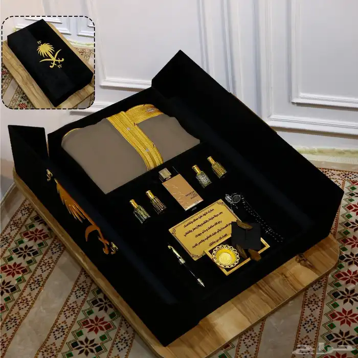 بوكس رجالي فاخر من بلاك روز هدية ملكية بتفاصيل فخمة 0