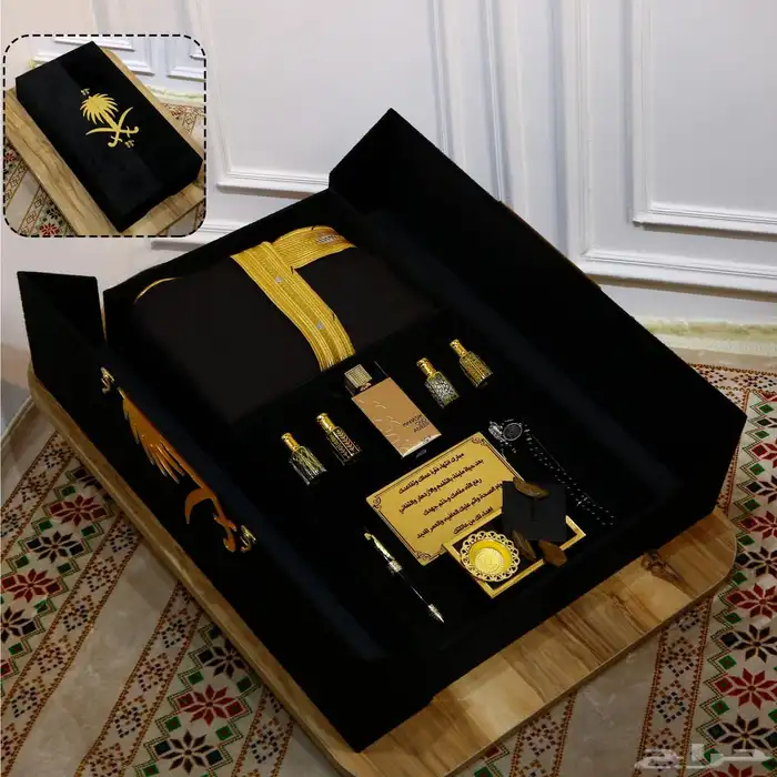 بوكس رجالي فاخر من بلاك روز هدية ملكية بتفاصيل فخمة 4